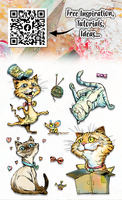 
              #1123 Alleycat Acrocats - A6 Stamp Set
            