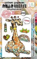 
              #1128 Giraffe's Paradise - A7 Stamp Set
            