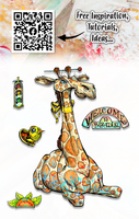 
              #1128 Giraffe's Paradise - A7 Stamp Set
            