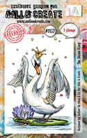
              #1152 The Swan King - A7 Stamp
            