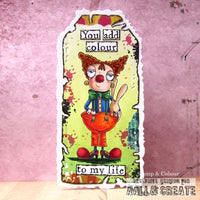 
              #1207 Clown Dee - A7 Stamp Set
            