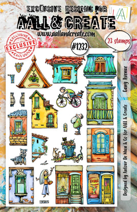 #1232 Gang Avenue - A5 Stamp Set