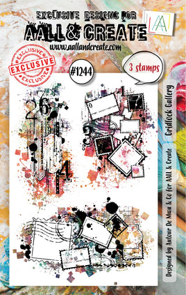 #1244 - Gridlock Gallery - A7 Stamp Set