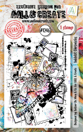 #1246 - Inkblot Chronicles - A7 Stamp Set