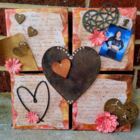 
              January 11, 2025 - WITH LOVE - Mixed Media with Art Anthology Crafters Classroom
            