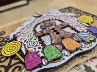 
              The Never-Ending Gingerbread House Card
            