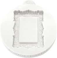 
              Small Vintage Frame Silicone Mould
            