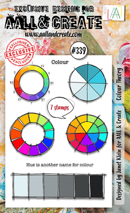 #339 Colour Theory - A6 Stamp Set