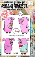 
              #345 Bacon - A6 Stamp Set
            