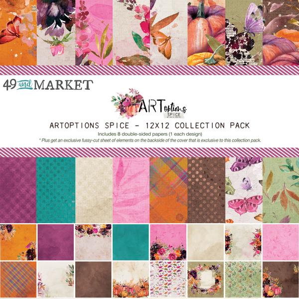 49 and Market Moonlit Garden 12x12 Collection Pack: Colored Foundation