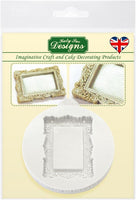 
              Small Vintage Frame Silicone Mould
            