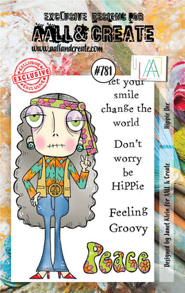 #781 Hippie Dee - A7 Stamp