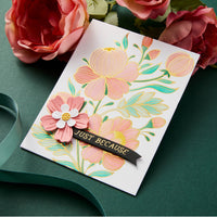 
              Glimmering Peonies Glimmer Plate and Stencil Bundle
            