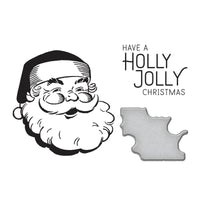 
              Holly Jolly Santa Press Plate & Die Set from the More BetterPress Christmas Collection
            