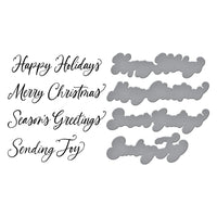 
              Sending Joy Sentiments Press Plate & Die Set
            