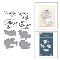 
              Sparkle On Sentiments Press Plate & Die Set
            