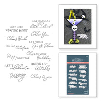 
              Cheers Sentiments Press Plate & Die Set
            