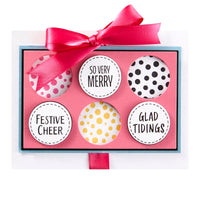 
              Festive Circle Sentiments Press Plates & Die Set
            