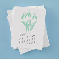 
              January Snowdrop Press Plates
            