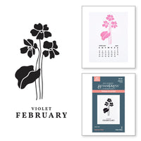 
              February Violet Press Plates
            