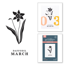 March Daffodil Press Plates