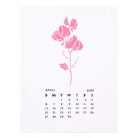 
              April Sweet Pea Press Plates
            