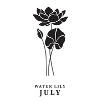 
              July Water Lily Press Plates
            