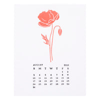 
              August Poppy Press Plates
            