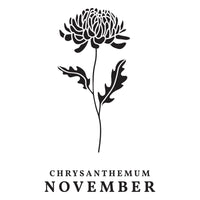 
              November Chrysanthemum Press Plates
            