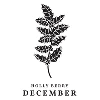 
              December Holly Berry Press Plates
            