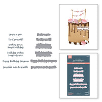 
              Bougie Birthday Sentiments Press Plate & Die Set
            