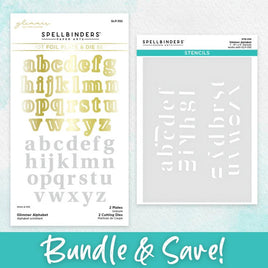 Glimmer Alphabet Bundle from the Sealed for Summer Collection - DISCONTINUED