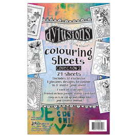 Dylusions Coloring Sheets - Collection 2