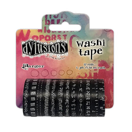 Dylusions Washi Tape Black