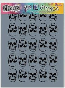 Dylusions Stencil Skull - Large