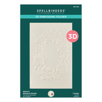 
              Nature's Botanical Wreath 3D Embossing Folder
            