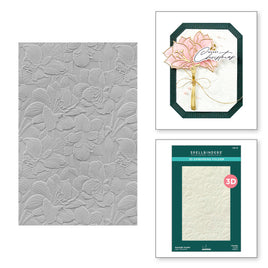 Amaryllis Garden 3D Embossing Folder