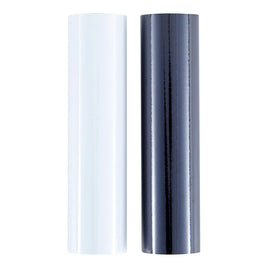 GLIMMER HOT FOIL 2 ROLLS - OPAQUE BLACK & WHITE PACK