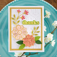 
              Glimmer Edge Flowers Glimmer Hot Foil Plate & Die Set - DISCONTINUED
            