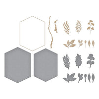 
              Geo Foliage Glimmer Hot Foil Plate & Die Set - DISCONTINUED
            