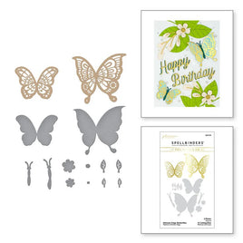 Glimmer Edge Butterflies Glimmer Hot Foil Plate & Die Set - DISCONTINUED