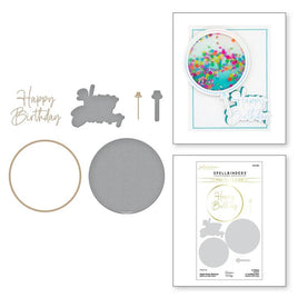 Giant Party Balloon Glimmer Hot Foil Plate & Die Set