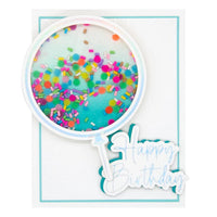 
              Giant Party Balloon Glimmer Hot Foil Plate & Die Set
            