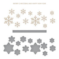 
              Glimmering Snowflakes Glimmer Hot Foil Plate & Die Set
            