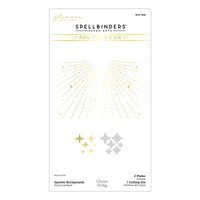 
              Sparkle Background Glimmer Hot Foil Plate & Die Set
            