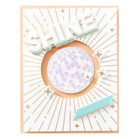 
              Sparkle Background Glimmer Hot Foil Plate & Die Set
            