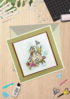 
              Just For You Home Floral - GoLetterPress Impression Stamp
            