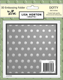 Dotty - 6x6 Lisa Horton 3D Embossing Folder