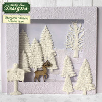
              Fir Trees Silhouette Silicone Mould
            