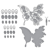 
              Peacock Butterfly Etched Dies
            